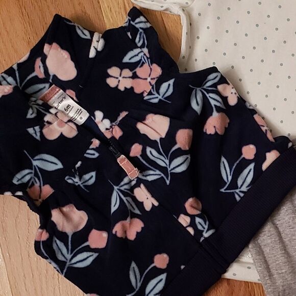 NWT Carter's 3 PC Set Vest, Onesie & Pants - Picture 3 of 6